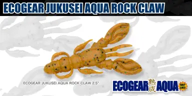エコギア熟成アクア ロッククロー 2.5インチ