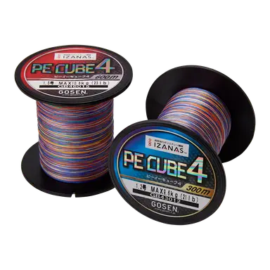 PE CUBE4 5色分け 1号 600m