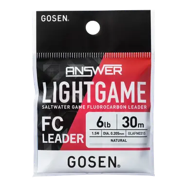 ANSWER LIGHTGAME FC LEADER ナチュラル 1号 30m