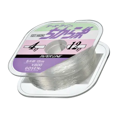 テ-パ-ラインちから糸 ナチュラル 2~8号 15m×5本巻m