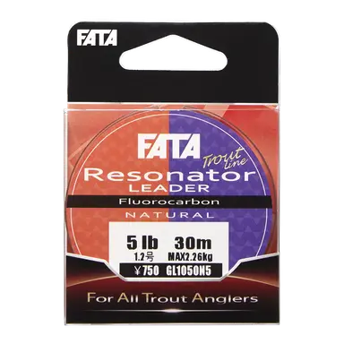 FATA Resonator LEADER FC ナチュラル 0.5号 30m