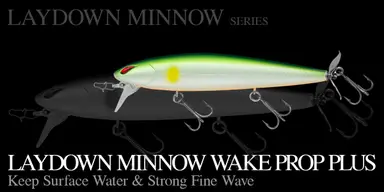 LAYDOWN MINNOW WAKE PROP PLUS