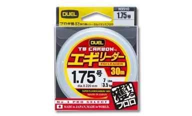 TBカーボン® エギリーダー 30m 2号 ナチュラルクリアー