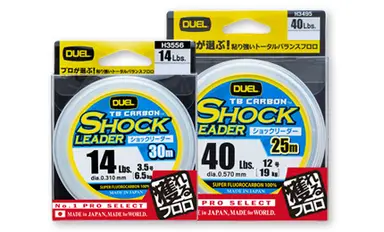 TBカーボン® ショックリーダー 30m 5号 ナチュラルクリアー