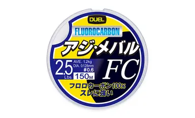 アジ・メバル FC 150m 0.5号 ナチュラルクリアー
