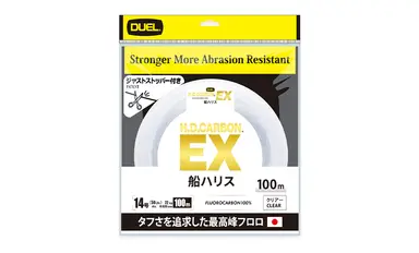 H.D.カーボン® EX 船ハリス 100m 8号 クリアー