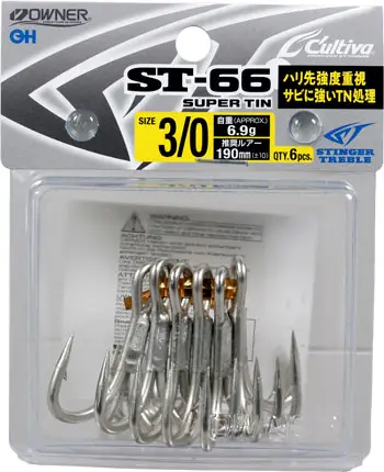 ST-66 スティンガートリプルフック 4.5/0
