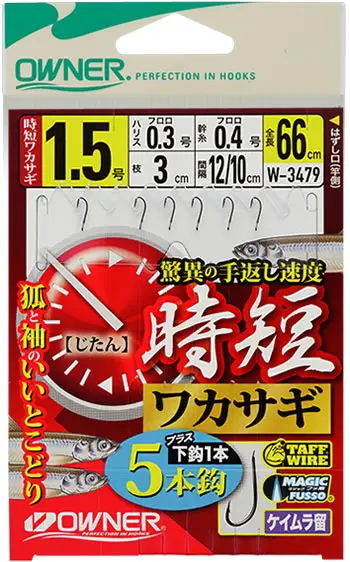 時短ワカサギ5本 1.5