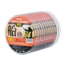 スーパーストロングPE 船 F4 4号 100m巻(単体)×12連結