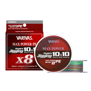 アバニ ジギング10×10マックスパワーPE X8 10号 600m